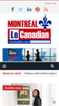Mobile Screenshot of lecanadian.com